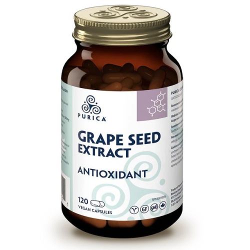 PURICA Grape Seed Extract, 120 Capsules