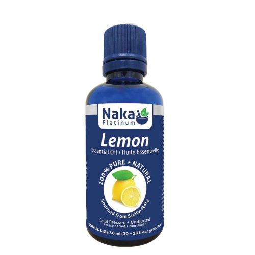 Naka Platinum Essential Oil - Lemon, 50ml