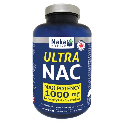 Naka Platinum Ultra NAC, 150 Tablets