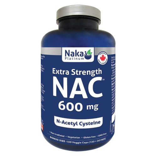 Naka Platinum Nutri NAC, 150 V-Capsules