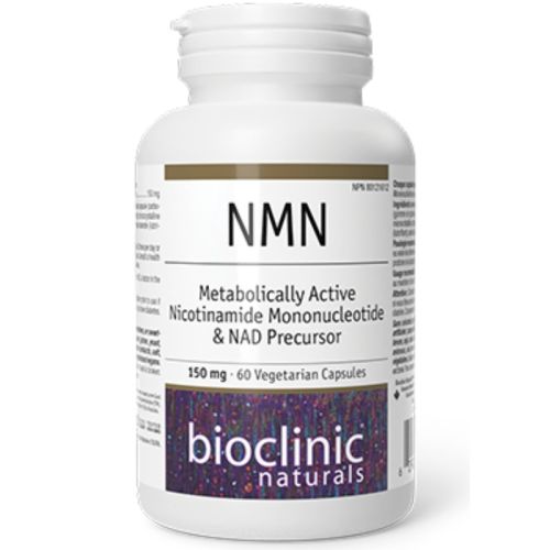 Bioclinic Naturals NMN Nicotinamide Mononucleotide, 60 Vegan Capsules