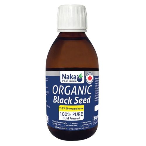 Naka Platinum Organic Black Seed Oil, 300ml