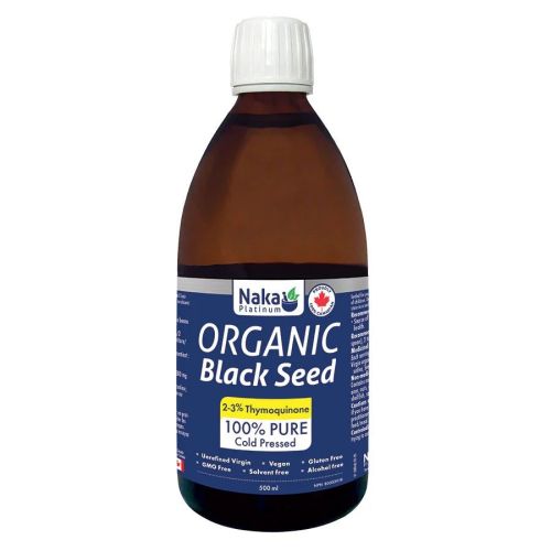 Naka Platinum Organic Black Seed Oil, 500ml