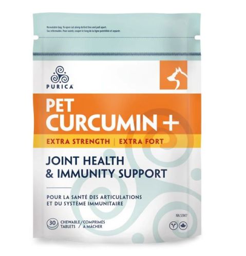 PURICA Pet Curcumin +, 30 Chewables