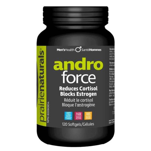 Prairie Naturals Andro Force with Sensoril, 120 Softgels