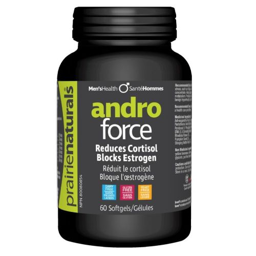 Prairie Naturals Andro Force with Sensoril, 60 Softgels