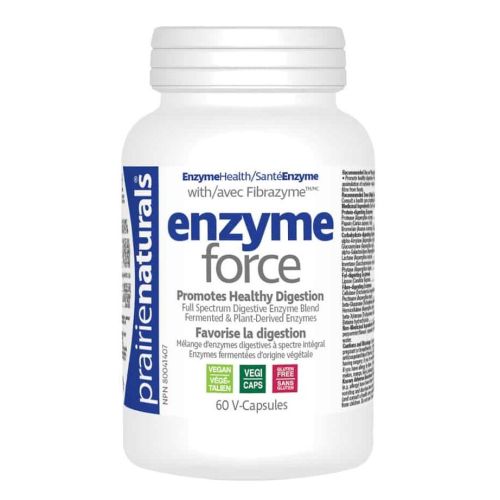 Prairie Naturals Enzyme-Force, 60 V-Capsules
