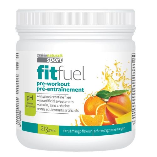 Prairie Naturals FitFuel - Citrus Mango, 213g Powder