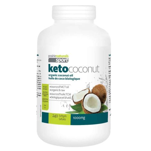 Prairie Naturals Keto Coconut, 240 Softgels