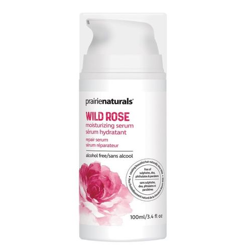 Prairie Naturals Wild Rose Moisturizing Serum, 100mL