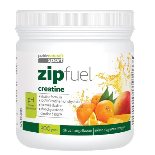 Prairie Naturals ZipFuel - Citrus Mango, 300g Powder