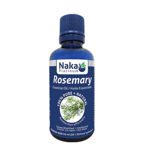 Naka Platinum Essential Oil - Rosemary, 50ml