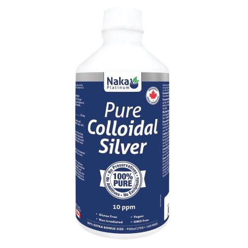 Naka Platinum Pure Colloidal Silver, 900ml