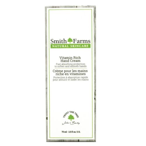 Smith Farms Skincare Inc. Vitamin Rich Hand Cream, 75ml