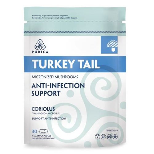 PURICA Turkey Tail, 30 Capsules