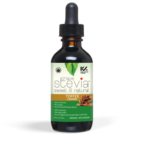 Crave Stevia Toffee Liquid, 50ml