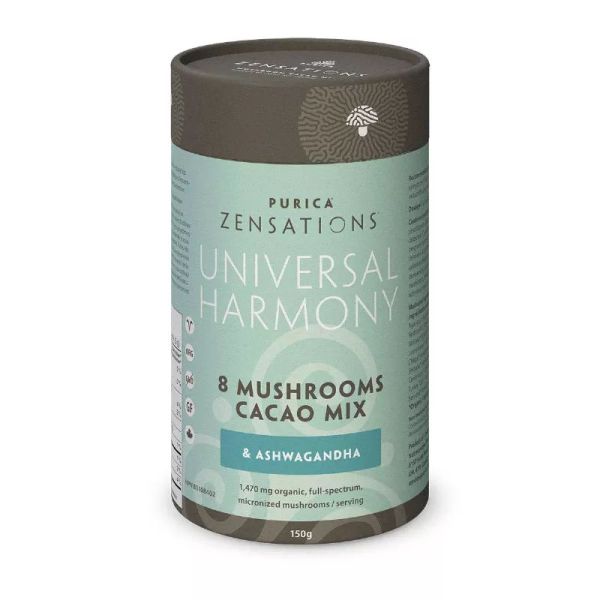 Purica Zensations Universal Harmony Mushroom Cacao Mix 150 Gm