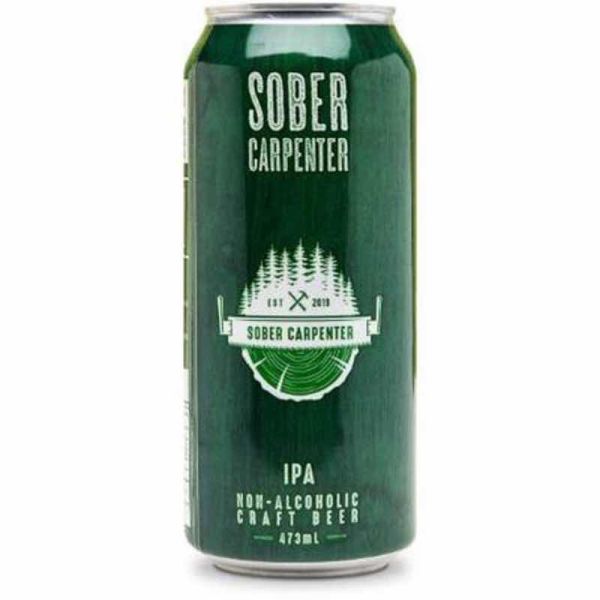 Sober Carpenter Non-alcoholic Beer, IPA (can), 473ml